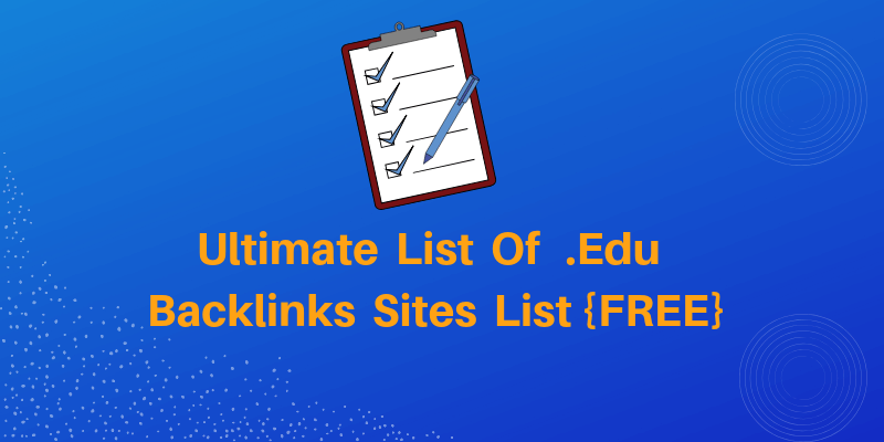 .edu sites for backlinks