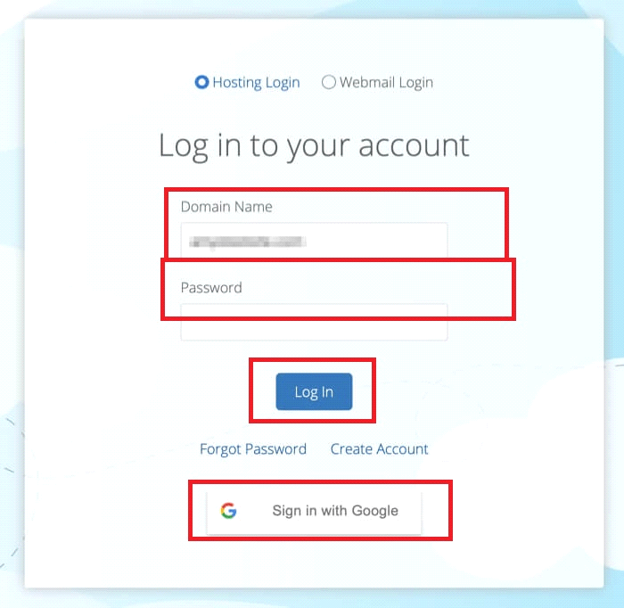 login-to-bluehost-account