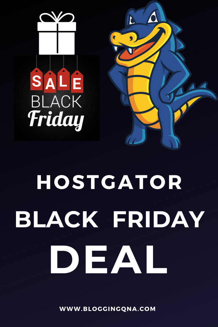 hostgator black friday deal