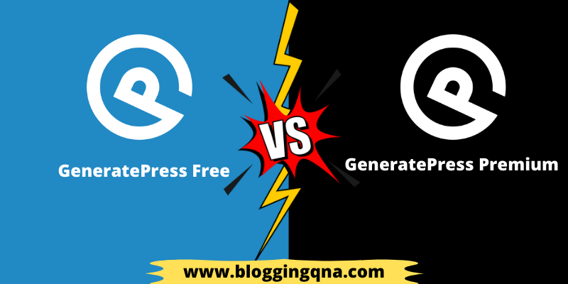 generatepress free vs premium