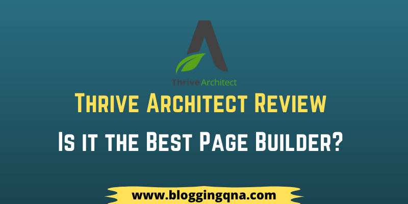thrive architect review