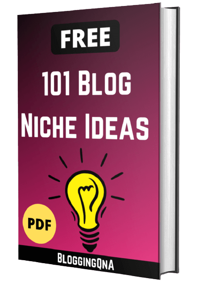 101 blog niche ideas
