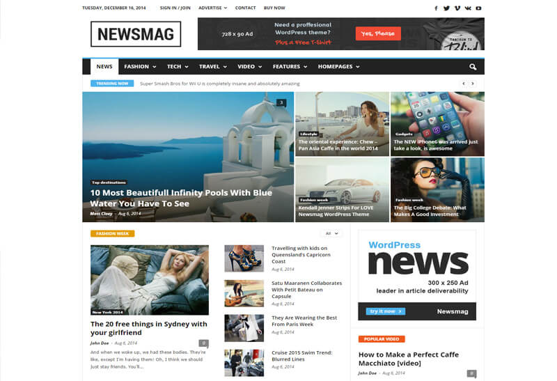 newsmag-wp-theme