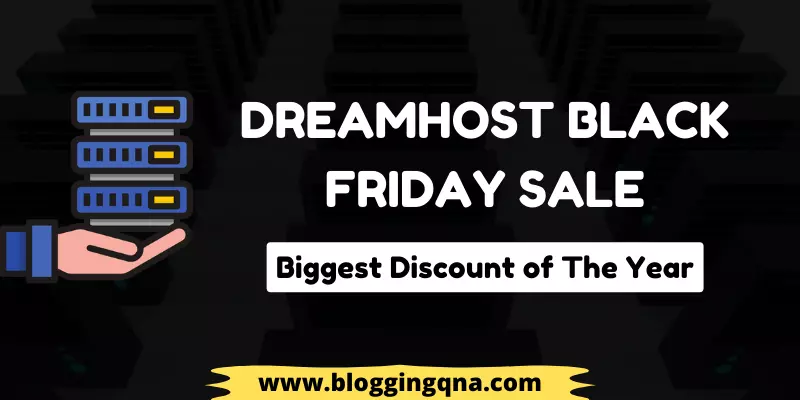 DreamHost black Friday sale