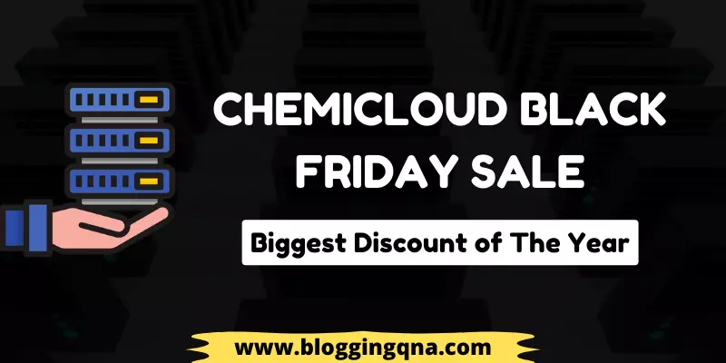 chemiCloud black Friday deals