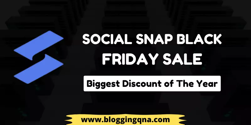 social snap black Friday Deals