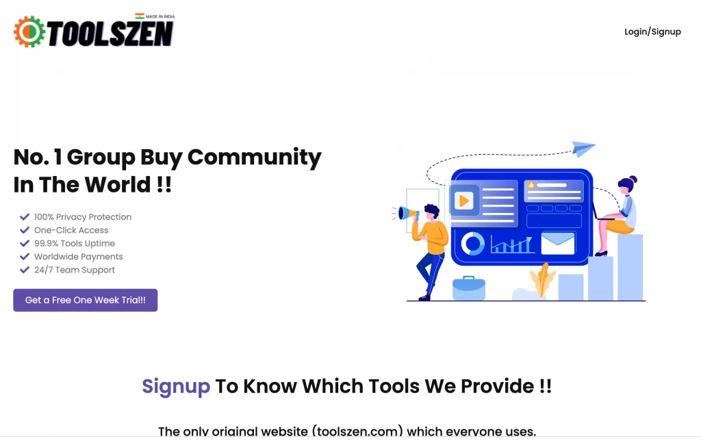 toolszen homepage