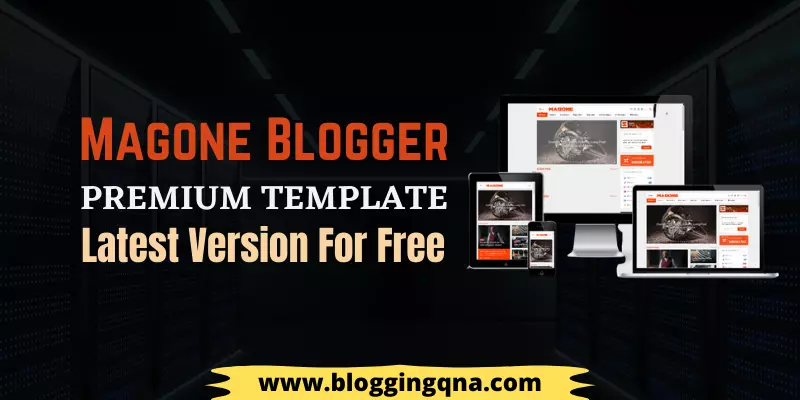 magone blogger template