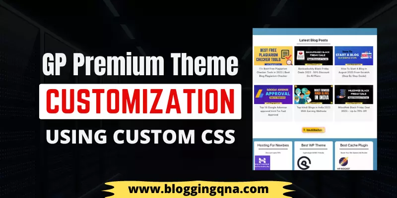 GeneratePress Theme Customization Using CSS